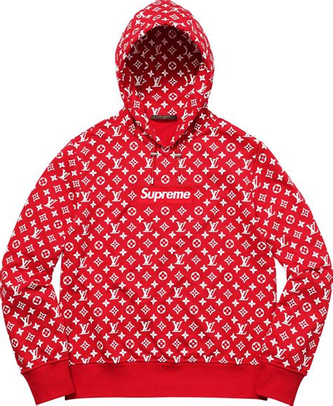 supreme lv jumper price|louis vuitton supreme hoodie.